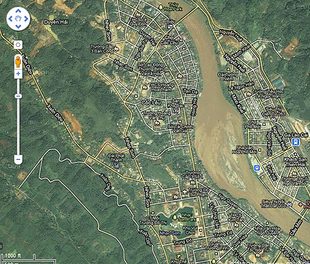Bản đồ vệ tinh trực tuyến online thành phố